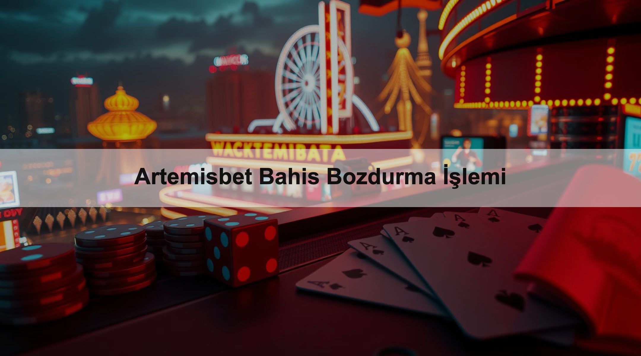 Artemisbet Bahis Bozdurma İşlemi